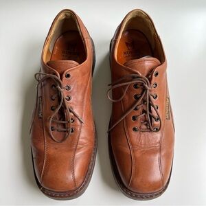 Mephisto Air Relax Goodyear Welt Leather Shock Absorbing System Lace Up Shoes
